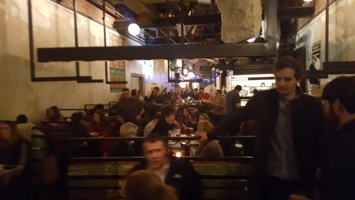 Comet Ping Pong around 10 pm Friday night.