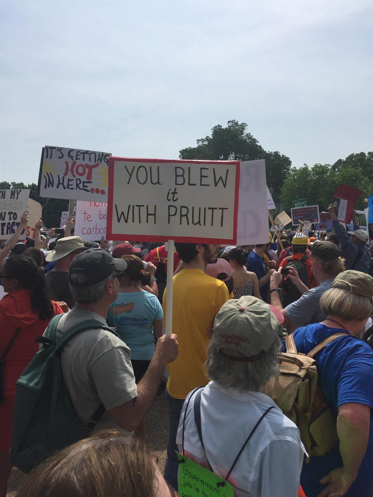 One of the milder opinions regarding Administrator of the EPA Scott Pruitt.
