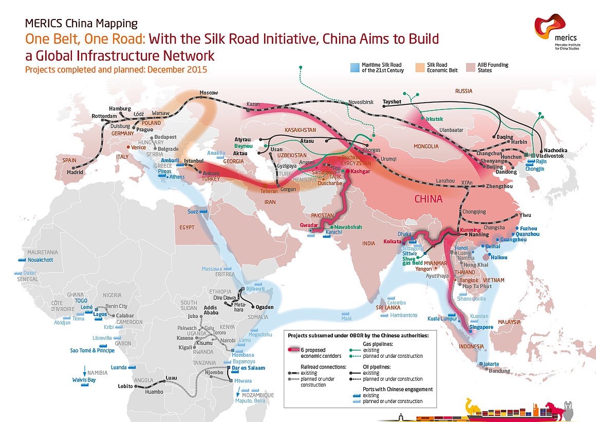 Trump wants to build walls, Xi wants to connect the world (Source: <a href=