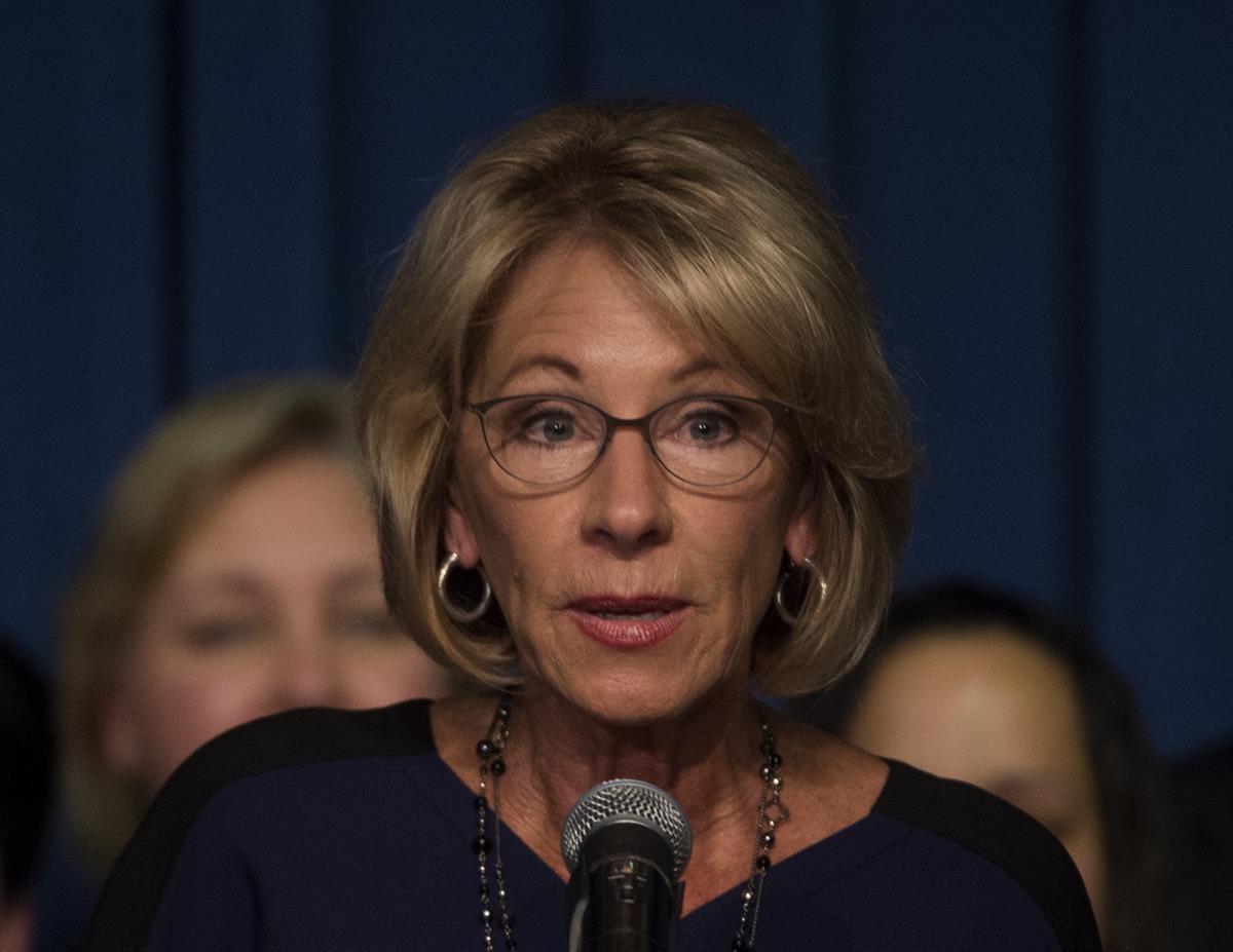 Education Secretary Betsy DeVos (AP Photo/Molly Riley)