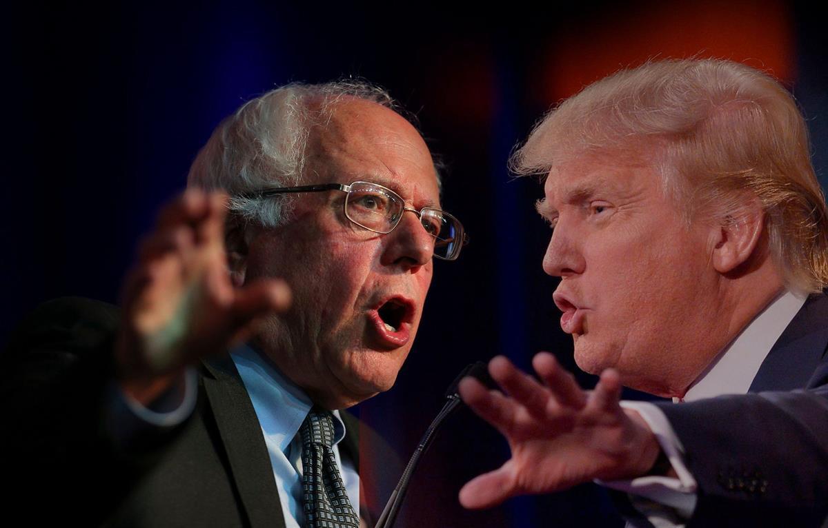Pictured: The two men most likely to lead fringe third-party splits.
