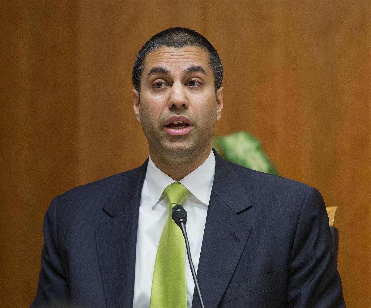 Chairman of the Federal Communications Commission Ajit Varadaraj Pai (AP Photo/Pablo Martinez Monsivais, File)