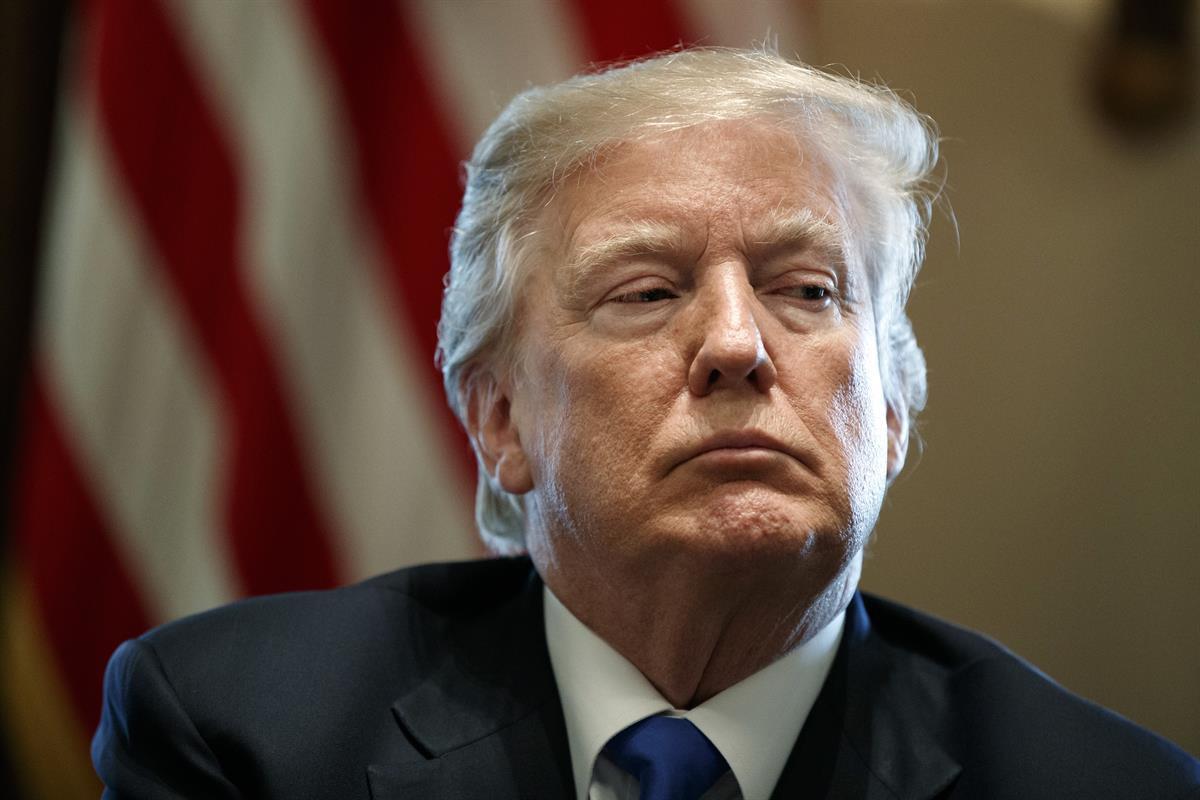 President Donald Trump listens during a meeting with lawmakers on immigration policy in the Cabinet Room of the White House in Washington — Jan. 9, 2018 file photo (AP Photo/Evan Vucci, File)